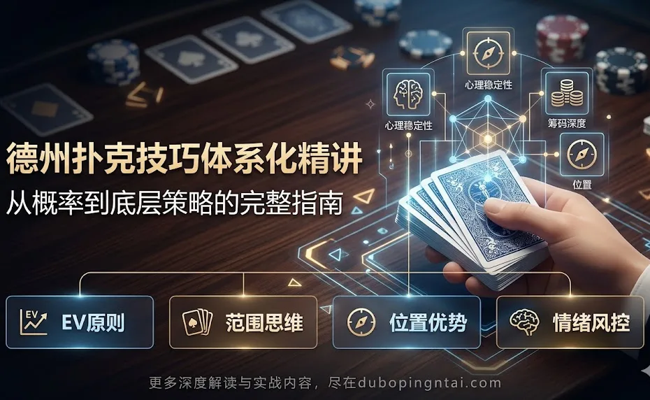 德州扑克技巧体系化精讲：从概率到底层策略的完整指南