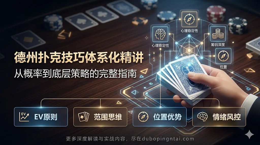 德州扑克技巧体系化精讲：从概率到底层策略的完整指南