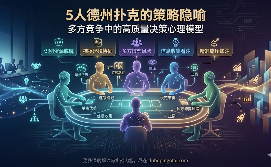 德州扑克灵活运用虚实的策略隐喻：在复杂社会环境中驾驭意图、节奏与心理的系统化长文指南