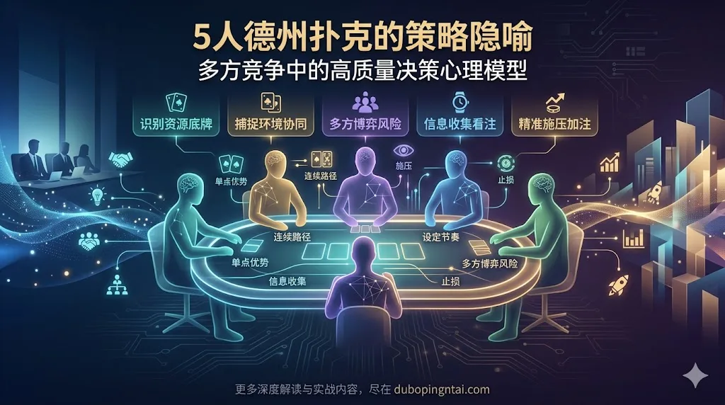 德州扑克灵活运用虚实的策略隐喻：在复杂社会环境中驾驭意图、节奏与心理的系统化长文指南