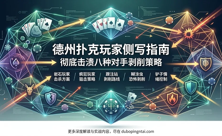 德州扑克玩家侧写指南：彻底击溃八种典型对手的剥削策略