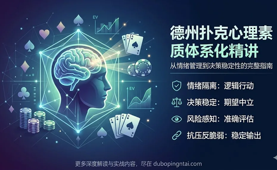 德州扑克心理素质体系化精讲：从情绪管理到决策稳定性的完整指南