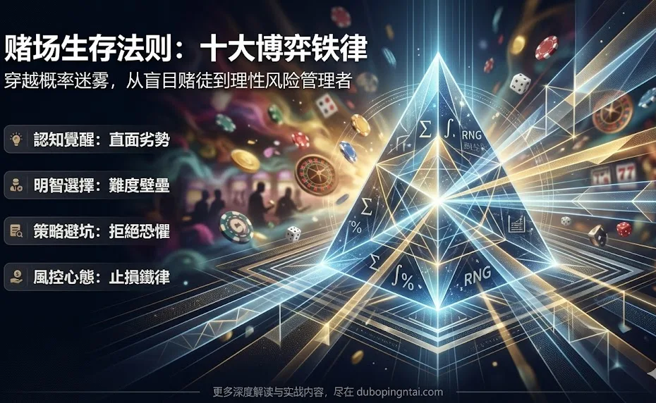 赌场生存法则：穿越概率迷雾的十大博弈铁律