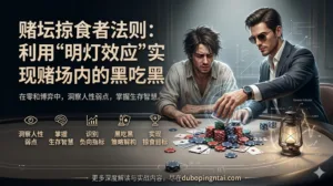 赌坛掠食者法则：利用“明灯效应”实现赌场内的黑吃黑