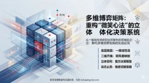 多维博弈矩阵：重构“微笑心法”的立体化决策系统