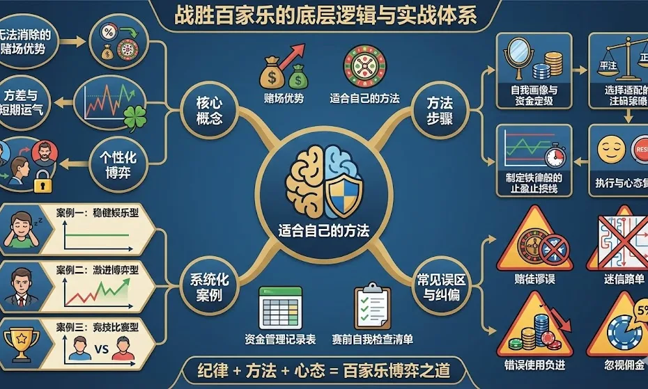 战胜百家乐的底层逻辑：构建适合自己的实战体系与资金管理策略