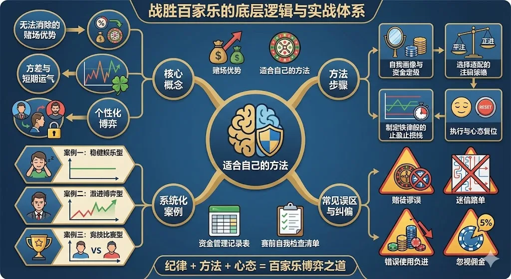 战胜百家乐的底层逻辑：构建适合自己的实战体系与资金管理策略