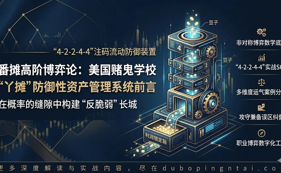 番摊高阶博弈论：美国赌鬼学校“丫摊”防御性资产管理系统