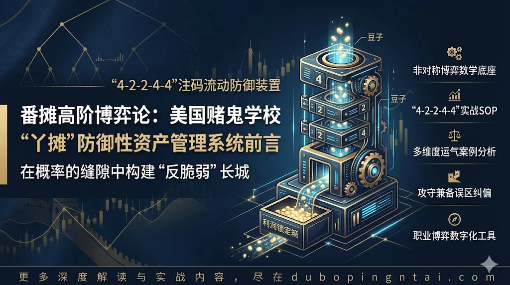 番摊高阶博弈论：美国赌鬼学校“丫摊”防御性资产管理系统