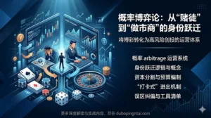 概率博弈论：将赌博转化为高风险创投的运营体系