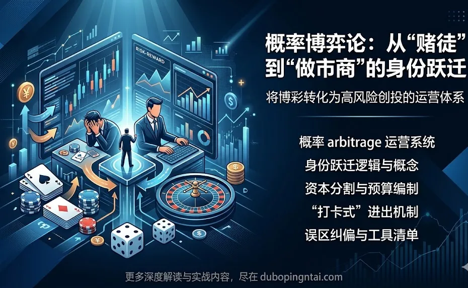 概率博弈论：将赌博转化为高风险创投的运营体系