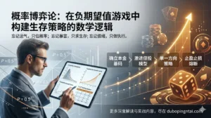 概率博弈论：在负期望值游戏中构建生存策略的数学逻辑