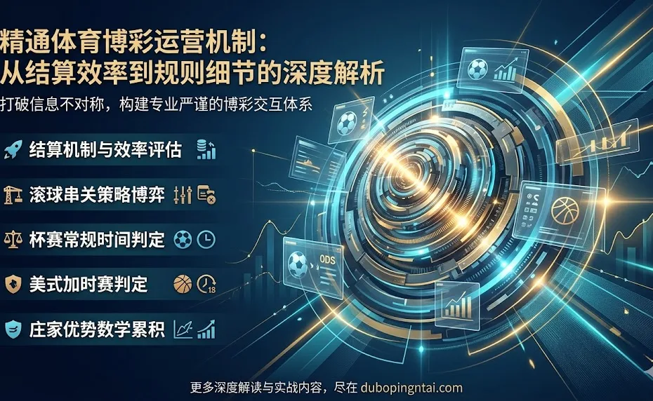 精通体育博彩运营机制：从结算效率到规则细节的深度解析