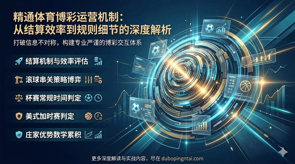 精通体育博彩运营机制：从结算效率到规则细节的深度解析