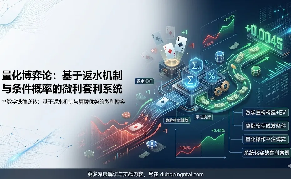 量化博弈论：基于返水机制与条件概率的微利套利系统