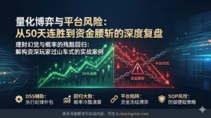量化博弈与平台风险：从50天连胜到资金腰斩的深度复盘