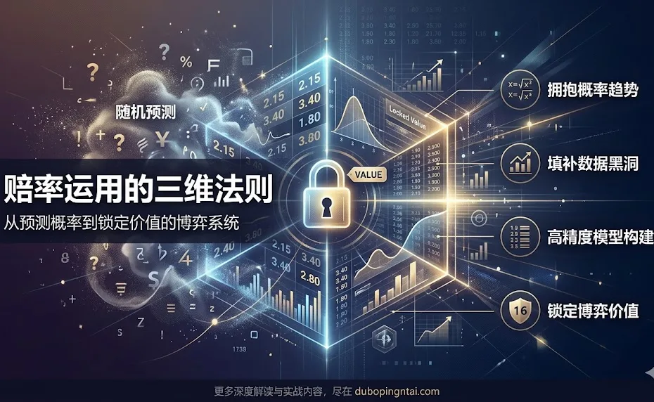 赔率运用的三维法则：从预测概率到锁定价值的博弈系统