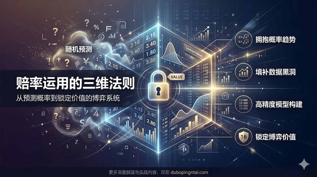 赔率运用的三维法则：从预测概率到锁定价值的博弈系统