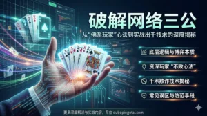 破解网络三公：从“佛系玩家”心法到实战出千技术的深度揭秘