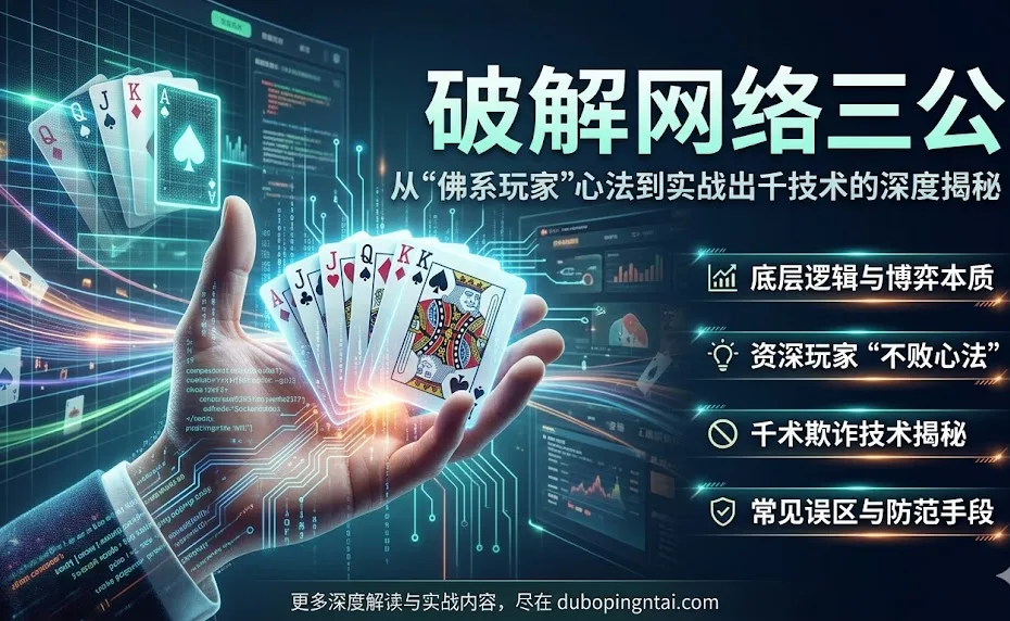 破解网络三公：从“佛系玩家”心法到实战出千技术的深度揭秘