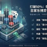破译百家乐50%的概率迷宫:重构博弈优势的数学逻辑与实战系统