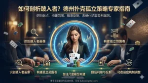 如何剖析跛入者？网上德州扑克孤立策略的实战专家指南