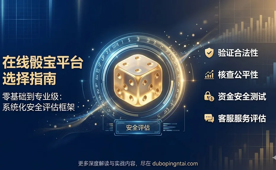 如何选择在线骰宝平台：从零基础到专业级的系统化指南
