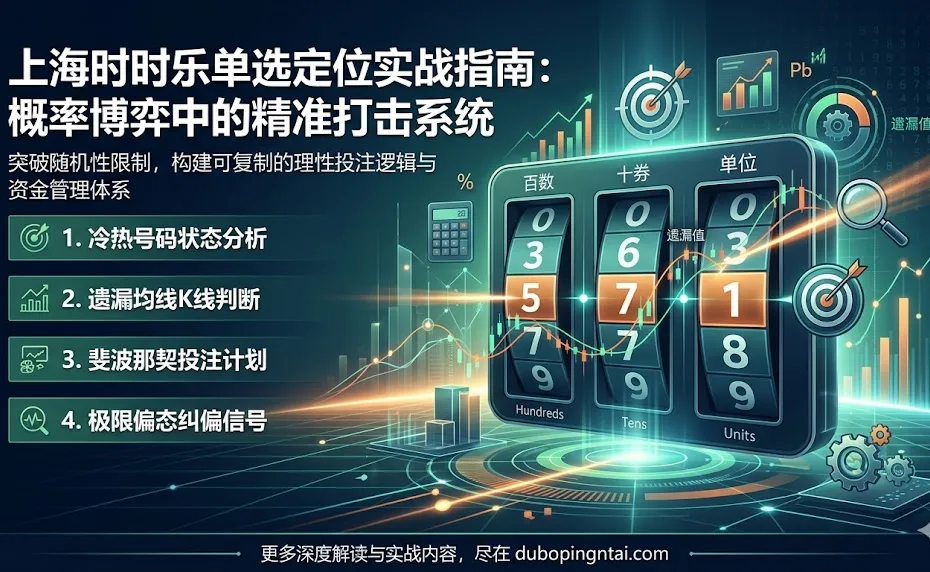 上海时时乐单选定位实战指南：概率博弈中的精准打击系统