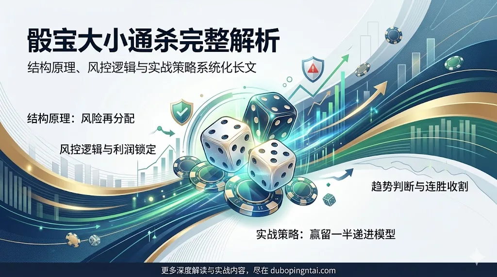 骰宝大小通杀完整解析：结构原理、风控逻辑与实战策略的系统化长文