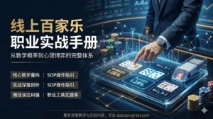 线上百家乐职业实战手册：从数学概率到心理博弈的完整体系