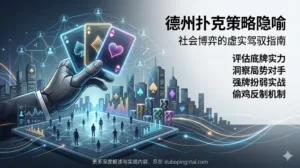 有限注德州扑克中的加注隐喻：资源博弈、心理施压与决策掌控的系统化长文指南