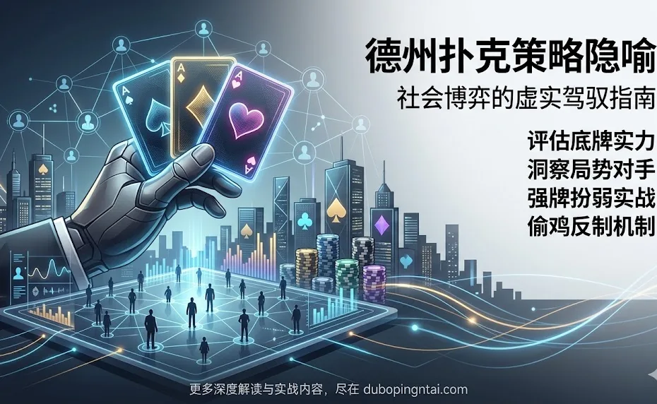 有限注德州扑克中的加注隐喻：资源博弈、心理施压与决策掌控的系统化长文指南