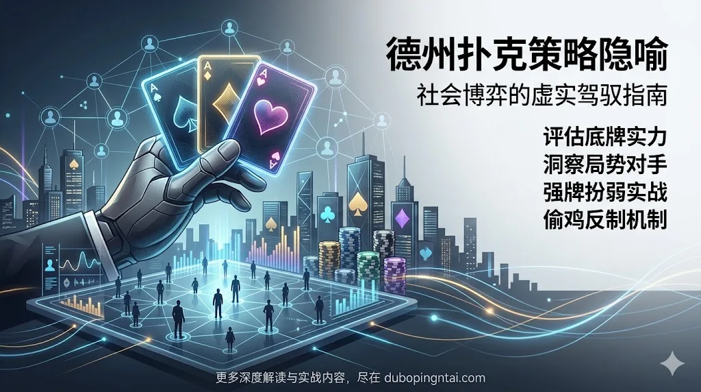 有限注德州扑克中的加注隐喻：资源博弈、心理施压与决策掌控的系统化长文指南