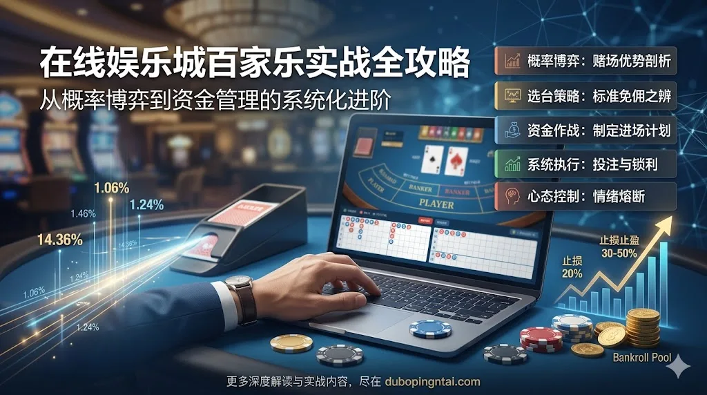 在线娱乐城百家乐实战全攻略：从概率博弈到资金管理的系统化进阶