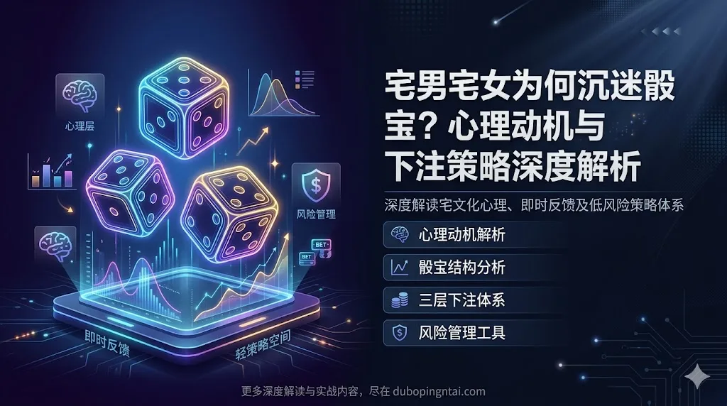 宅男宅女为什么爱玩骰宝？从心理动机到下注技巧的完整深度解析