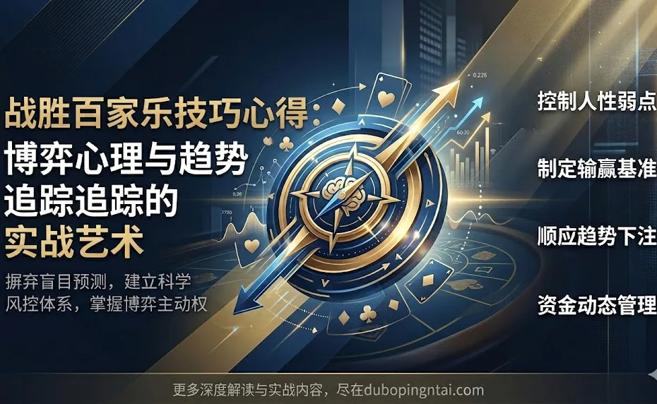 战胜百家乐技巧心得：博弈心理与趋势追踪的实战艺术