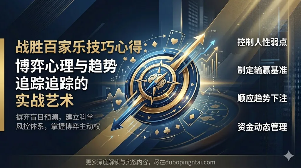 战胜百家乐技巧心得：博弈心理与趋势追踪的实战艺术