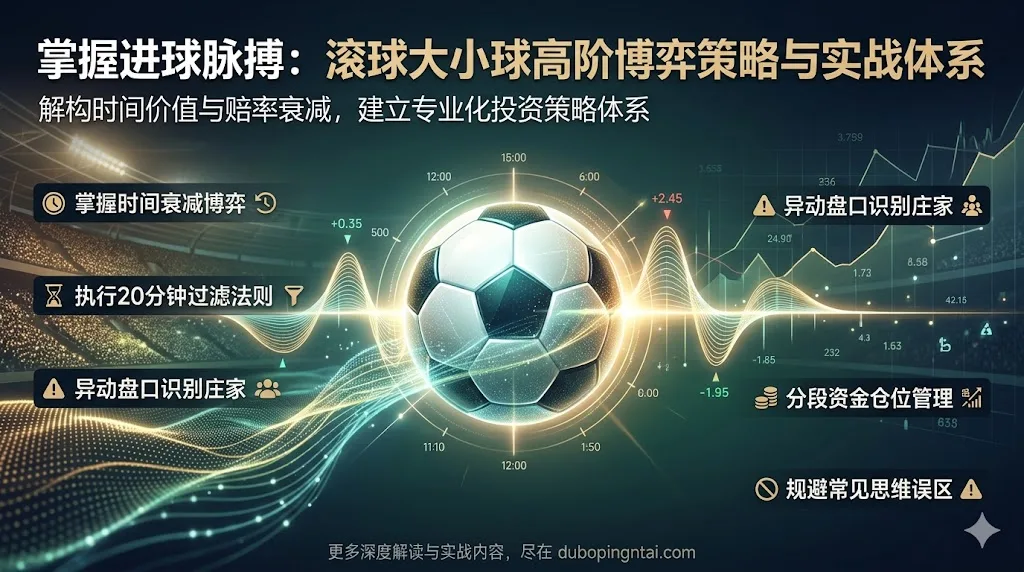 掌握进球的脉搏:足球滚球大小球的高阶博弈策略与实战体系