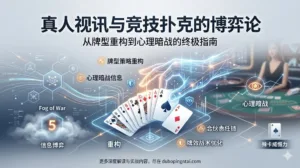 真人视讯与竞技扑克的博弈论：从牌型重构到心理暗战的终极指南