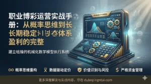 职业博彩运营实战手册：从概率思维到长期稳定盈利的完整体系