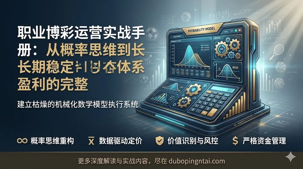 职业博彩运营实战手册：从概率思维到长期稳定盈利的完整体系