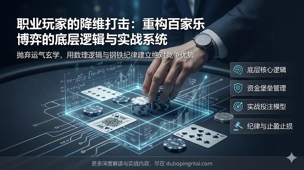 职业玩家的降维打击：重构百家乐博弈的底层逻辑与实战系统