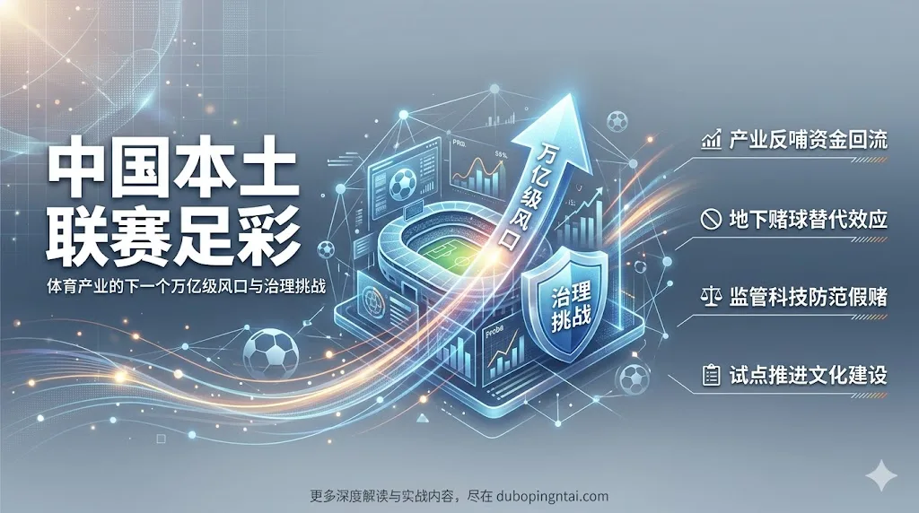 中国本土联赛足彩：体育产业的下一个万亿级风口与治理挑战
