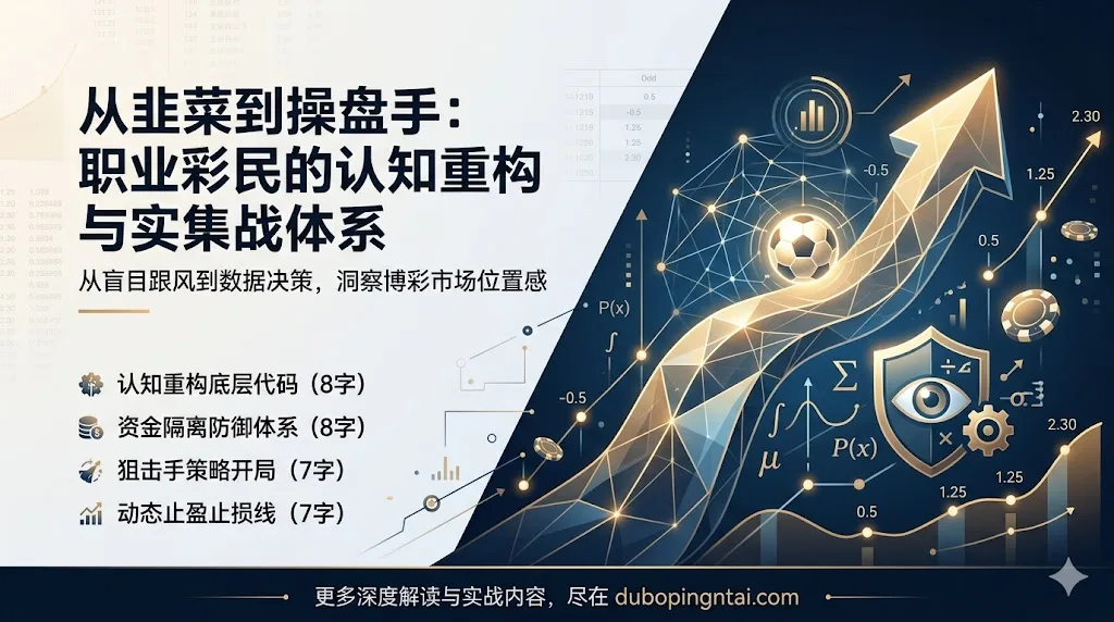 足彩进阶之路：从韭菜到职业投资者的认知跃迁与实战体系